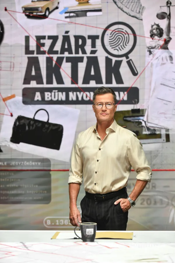 Stohl András vezeti a Lezárt akták – A bűn nyomában műsorát