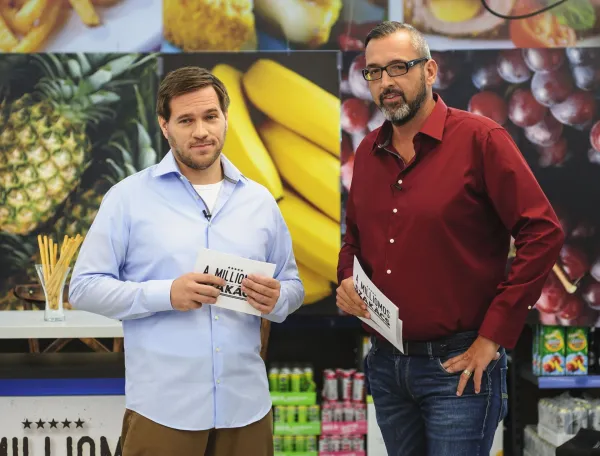 Rákóczi Feri és Széll Tamás A milliomos szakácsban