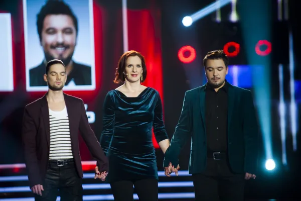 Négy fiú a Voice döntőjében