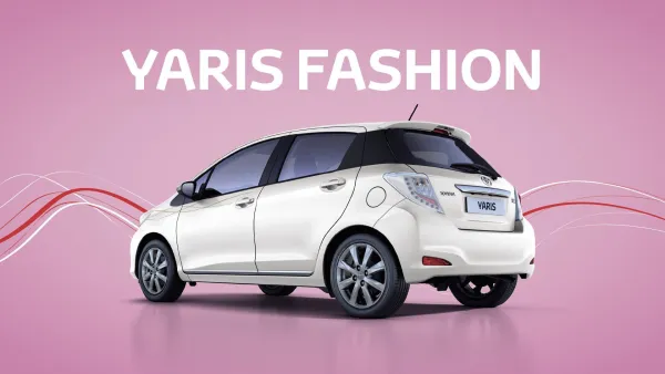 Toyota Yaris kommunikáció klasszikus szpot megjelenés nélkül