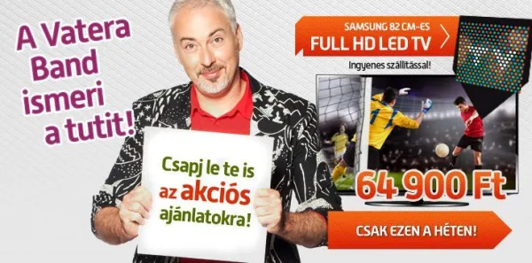 Sikeres Vatera kampány a TV2 Csoport csatornáin