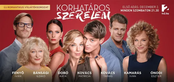 Korhatáros szerelem szombat esténként a TV2-n