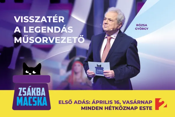 Harminc év után ismét Rózsa Gyuri vezeti a Zsákbamacskát
