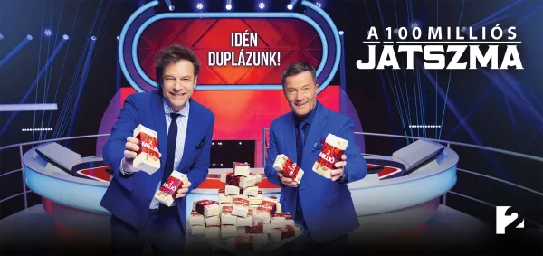 Emeli a tétet a TV2 - Rekordnyereménnyel jön A 100 milliós játszma