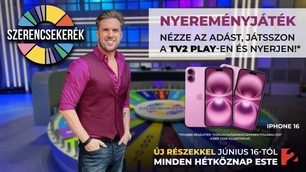 Június 16-tól pörög a megújult Szerencsekerék