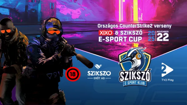 Szikszóról közvetít országos E-Sport bajnokságot november 22-én a TV2 Play!