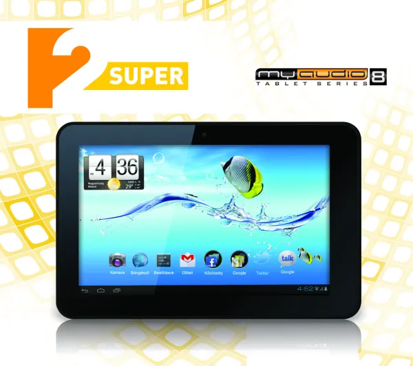 Újabb verzióval jön a SuperTV2 tablet