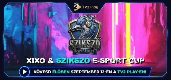 Ismét országos e-sport versenyt közvetít a TV2 Play szeptember 12-én